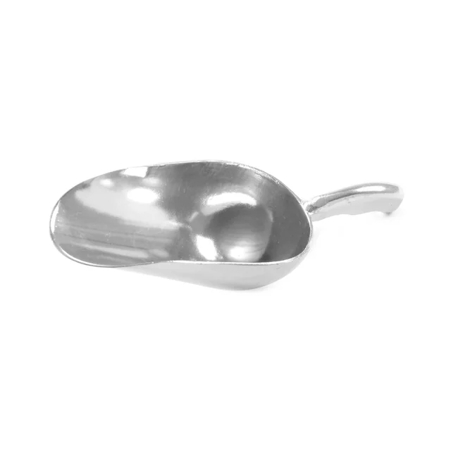 Aluminium bartender's scoop, Bar up, 0,35L, 220x80mm