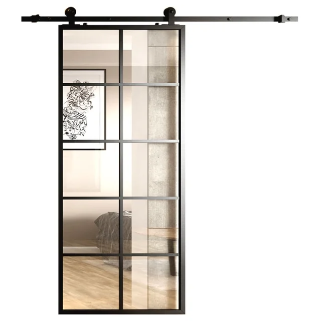 ALUMINIUM LOFT DØRE 20K FLOAT 6MM (10 POL) 850x2100