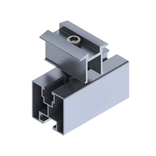 Aluminiumprofil für die Montage von Photovoltaikmodulen