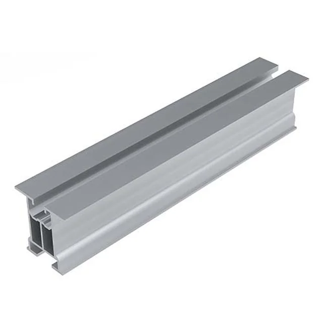 ALUMINIUMPROFIL UTAN SIDOVÄGGAR MED KANAL FÖR T-skruv och KERO, LÄNGD 4400mm (E-67-4400)