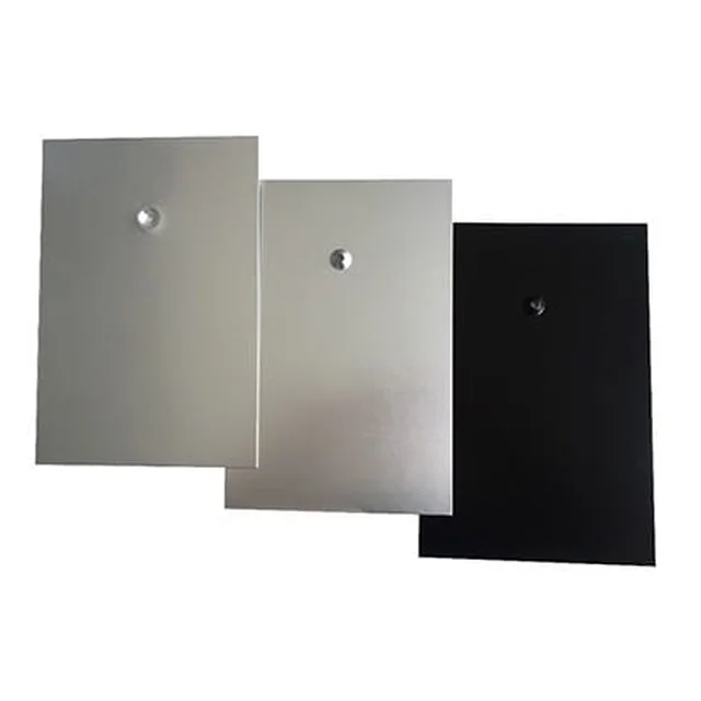 Aluminum plate 305*205mm for double thread/handle black