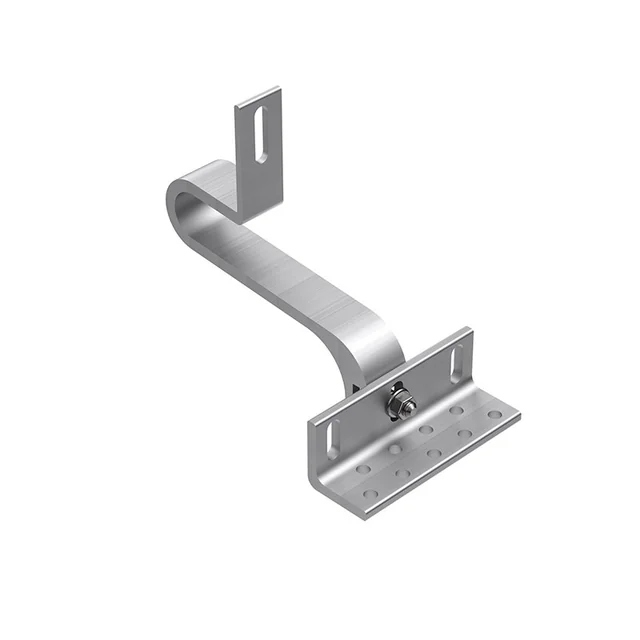 Aluminum roof tile hook holder with double adjustment (K-64)