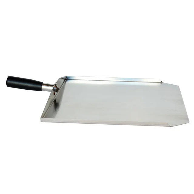 Aluminum scoop with side edges | 280x280 mm | QSAB