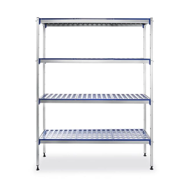 Aluminum storage rack