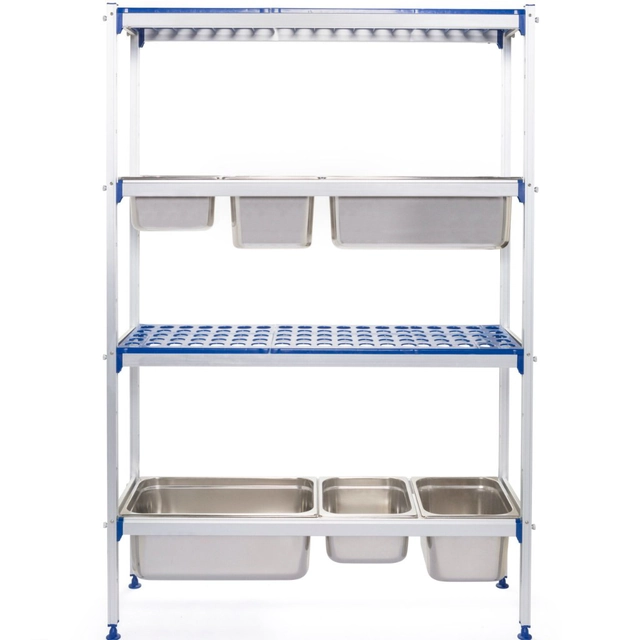 Aluminum storage rack GN 1/1 | Hendi 812266