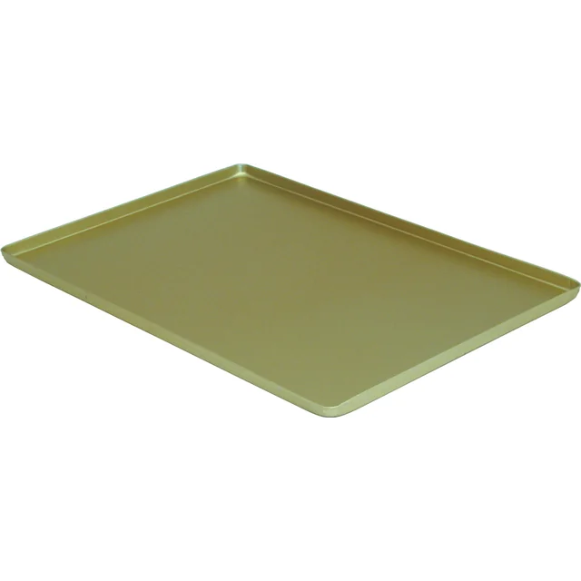 Aluminum tray champagne 40x25 cm