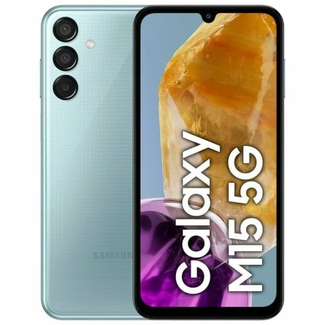 Älypuhelimet Samsung Galaxy M15 5G 6,1&quot; Octa Core 4 GB RAM 128 GB Sininen