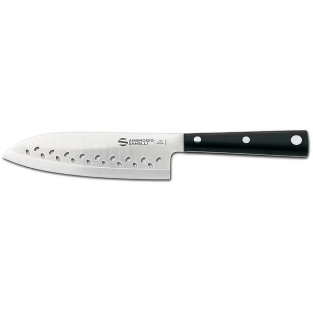 Ambrogio Sanelli Hasaki διάτρητο μαχαίρι Santoku 16 cm Βασική παραλλαγή