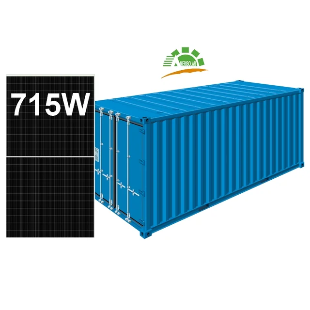 Amerisoláris fotovoltaikus panel AS-8M132N-BHC-715W