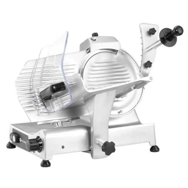 Ammattimainen slicer 250 mm 230V/220W 620x425x(H)370mm Hendi 210918