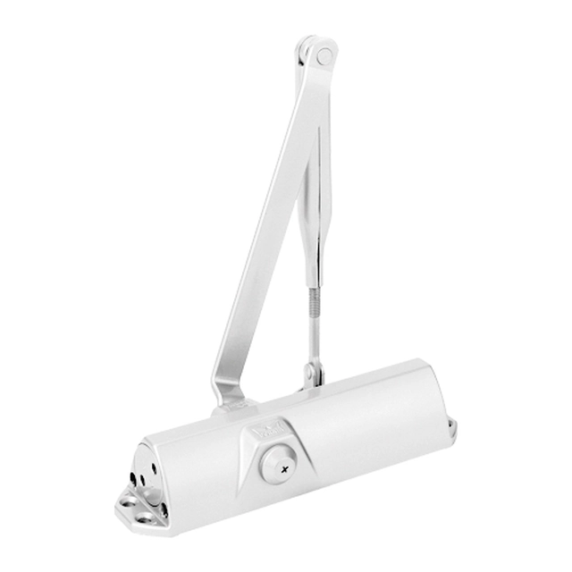 Ammortizzatore idraulico bianco con braccio articolato - DORMA TS68-W