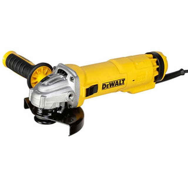 Amoladora angular eléctrica DeWalt DWE4217-QS 125 mm | 11000 RPM | 1200 W | En una caja de cartón