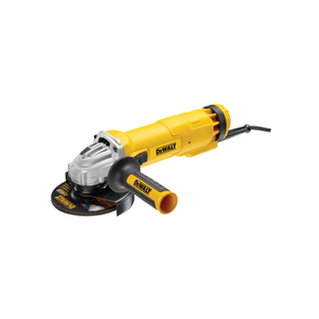 Amoladora angular eléctrica DeWalt DWE4217KD-QS 125 mm | 11000 RPM | 1200 W | en una maleta