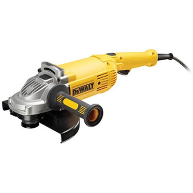 Amoladora angular eléctrica DeWalt DWE492-QS 230 mm | 6600 RPM | 2200 W | En una caja de cartón