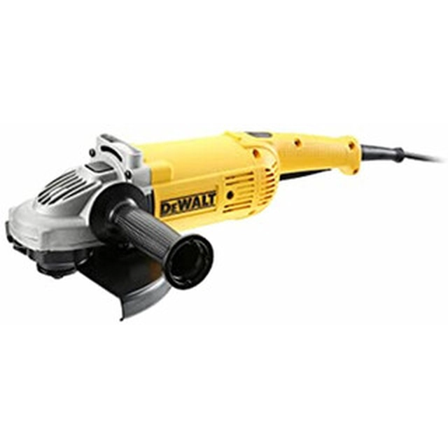 Amoladora angular eléctrica DeWalt DWE492S-QS 230 mm | 6600 RPM | 2200 W | En una caja de cartón