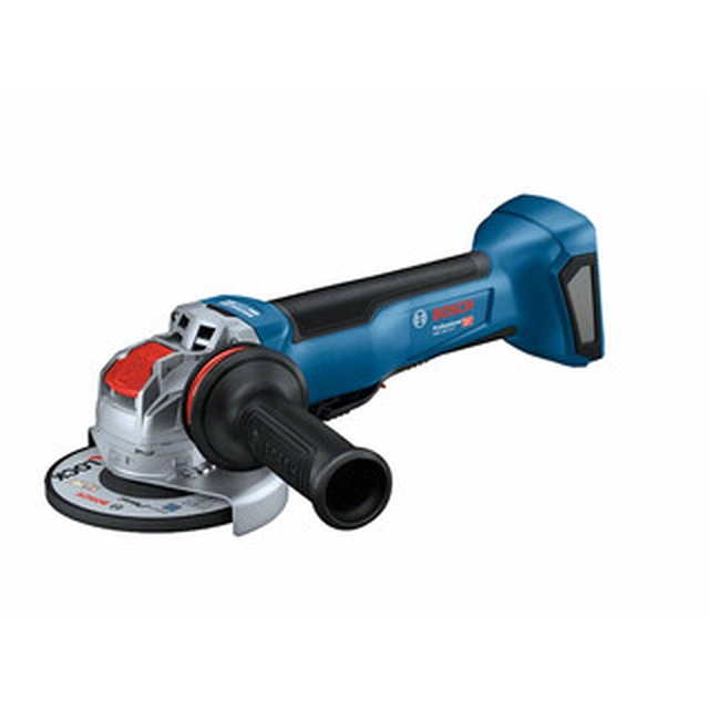 Amoladora angular inalámbrica Bosch GWX 18V-10 P 18 V | 125 mm | 9000 RPM | Carbón sin escobillas | Sin batería ni cargador | En una caja de cartón