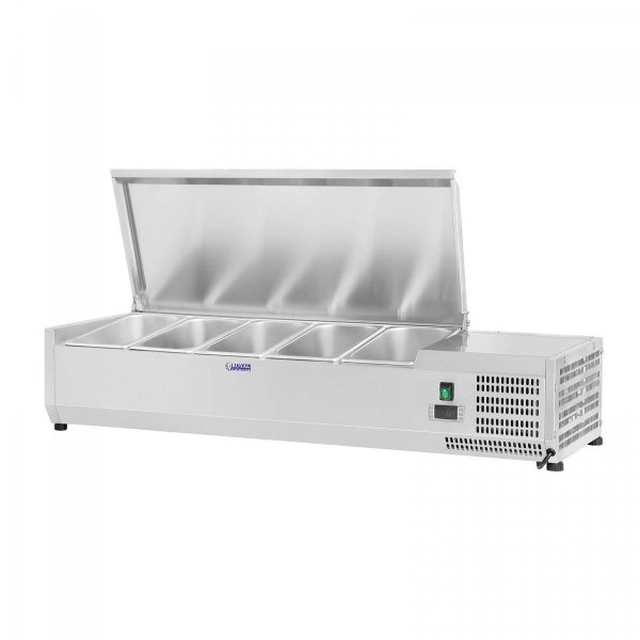 Ampliación refrigeración - 5 x GN 1/4 - 120 x 33 cm ROYAL CATERING 10010941 RCKV-120/33-5S