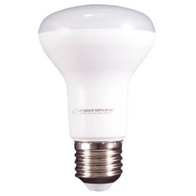 Ampoule LED Esperanza E27 R63 8W 230V Blanc Chaud