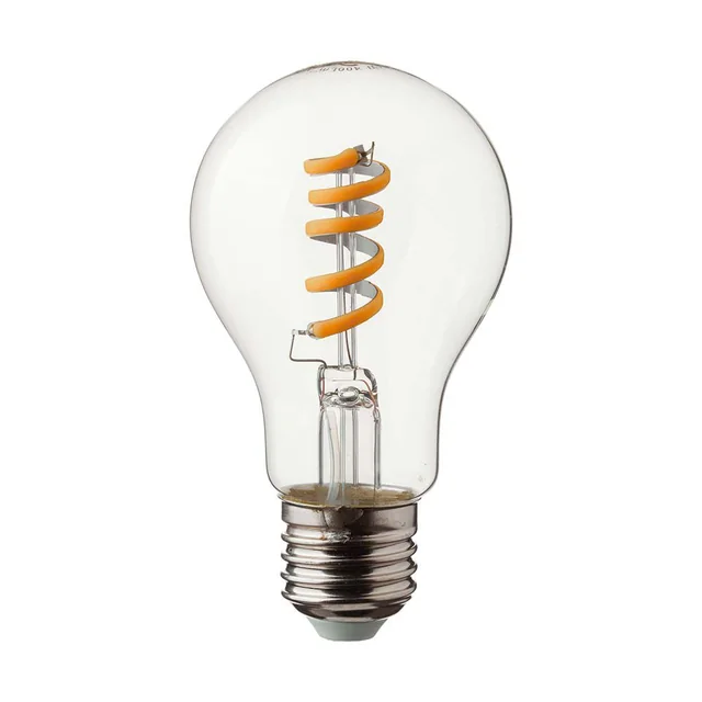 Ampoules LED - GLS E27 - IP20 - Transparentes - 4 Watts - 300 Lumens - 3000K - 2 Années