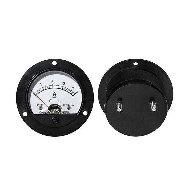 Analog meter ammeter round 5A