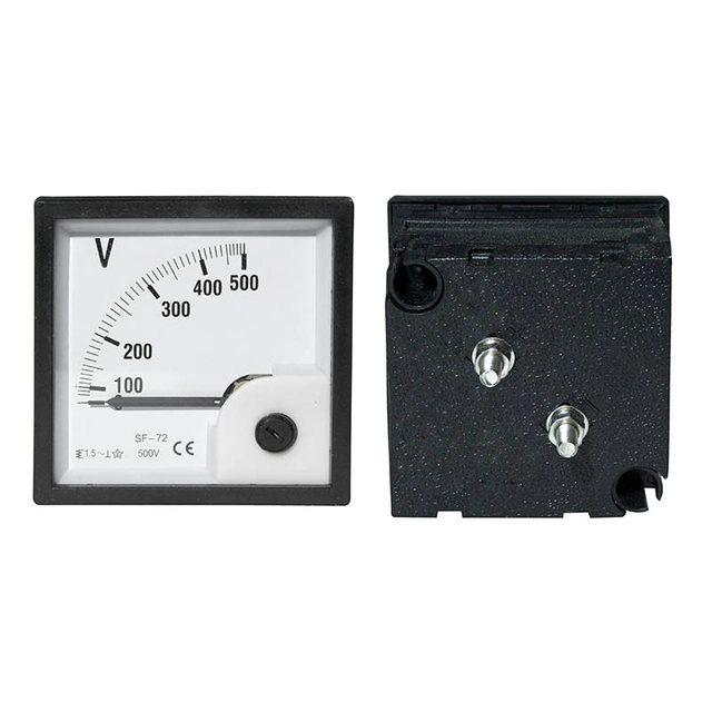 Analog meter kvadratvoltmeter