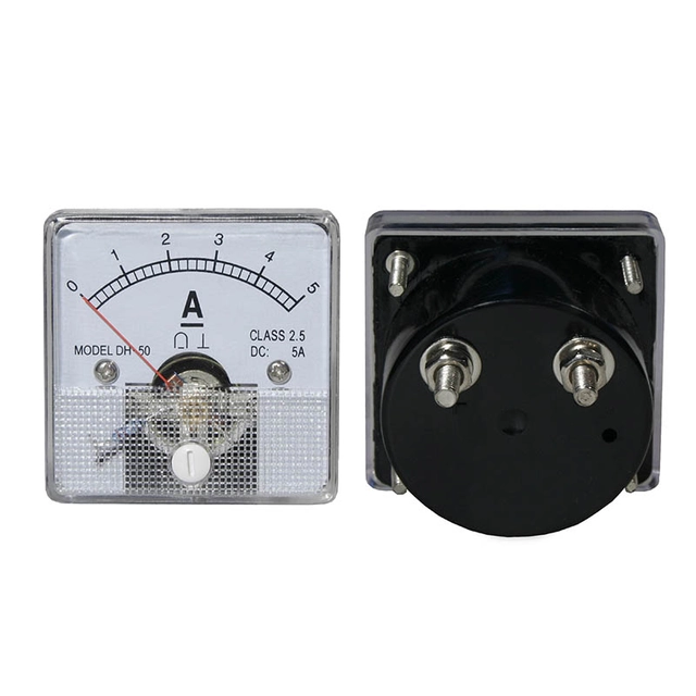 Analog meter square ammeter 5A