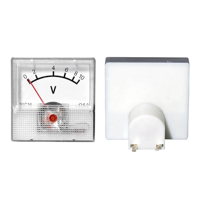 Analog meter square voltmeter