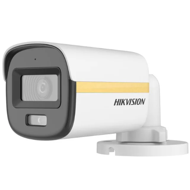 Analog övervakningskamera 2MP, IR 30m, vitt ljus 20m, larm, mikrofon, ColorVU, PoC - Hikvision DS-2CE10DF3T-LSE(2.8mm)