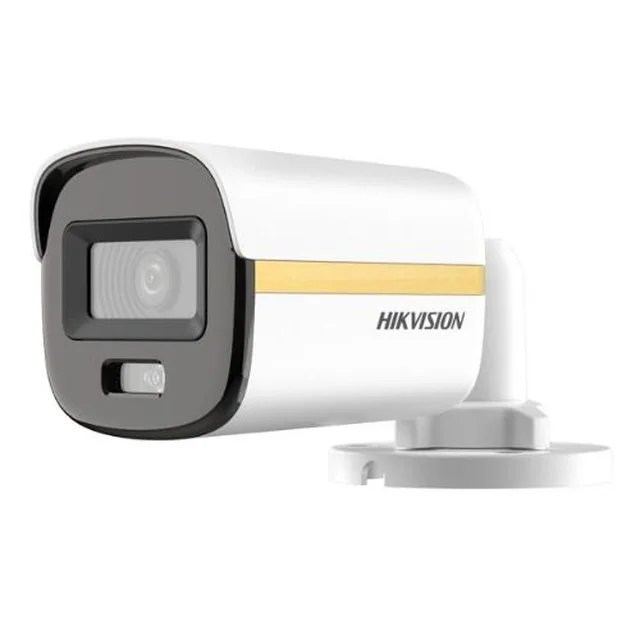 Analogā novērošanas kamera 5MP, Smart-Hybrid Light, PoC, IR 20m, Baltā gaisma 20m, Objektīvs 2.8mm - Hikvision DS-2CE10KF3T-LE(2.8mm)