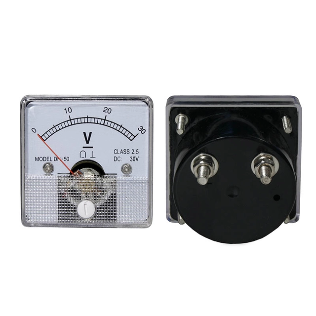 Analoges Messgerät Quadratvoltmeter 30V