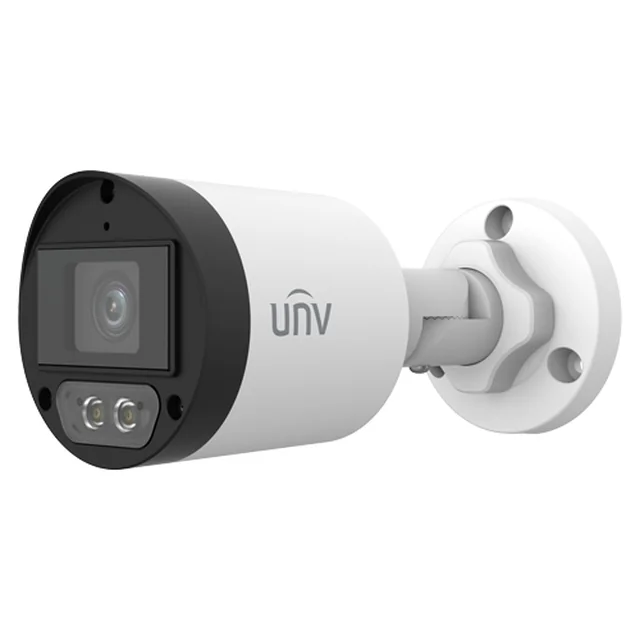 Analogová sledovací kamera 5 Megapixelový objektiv 4mm Světlo 40 m Mikrofon IP67 Uniview UAC-B125-AF40M-W