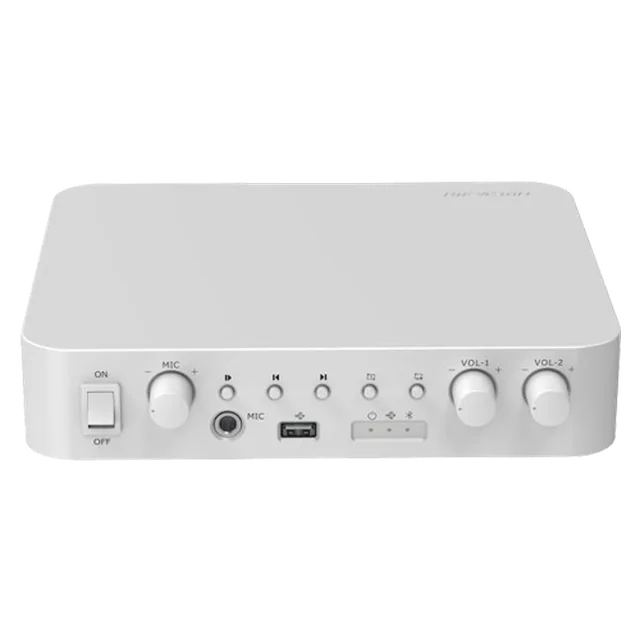 Аналоговий підсилювач, 60W, Bluetooth, USB - HIKVISION DS-QAE0A60G1-VB