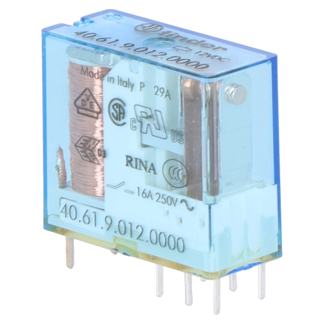 Αναμετάδοση1P 16A 12V DC