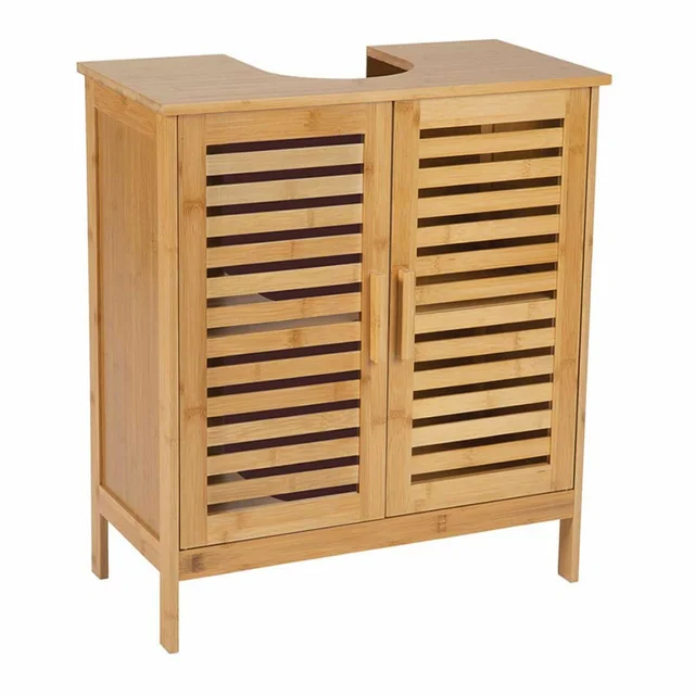 Andrea House washbasin cabinet ba73151 Bamboo 60 x 30 x 62 cm