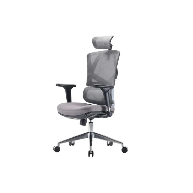 ANGEL ergonomická otočná kancelářská židle Dakota 2.0 GREY