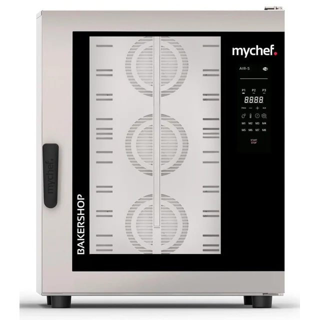 Ångkonvektionsugn | bageri | 10x600x400 mm | 15,6 kW | 400 V | Mychef BAKERSHOP AIR-S 10E