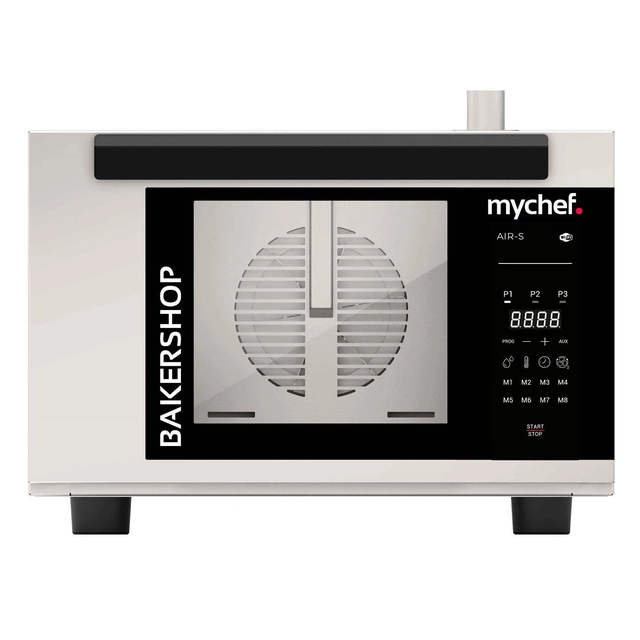 Ångkonvektionsugn | bageri | 3x460x330 mm | 3,6 kW | 230 V | Mychef BAKERSHOP AIR-S 343E