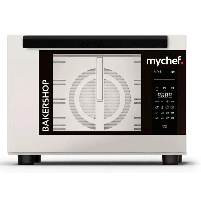 Ångkonvektionsugn | bageri | 4x460x330 mm | 3,6 kW | 230 V | Mychef BAKERSHOP AIR-S 443E