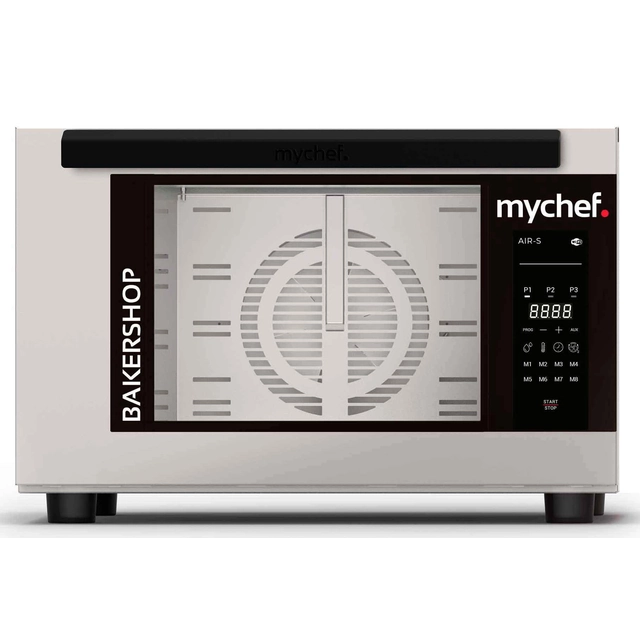 Ångkonvektionsugn | bageri | 4x600x400 mm | 6,3 kW | 400 V | Mychef BAKERSHOP AIR-S 4E