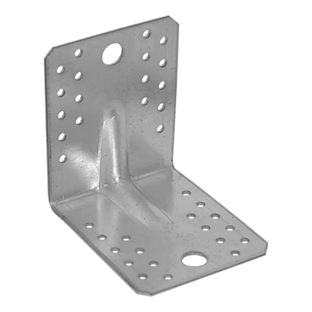 ANGLE BRACKET WITH REINFORCEMENT 90X90X65X2,5 (MM) KP 1