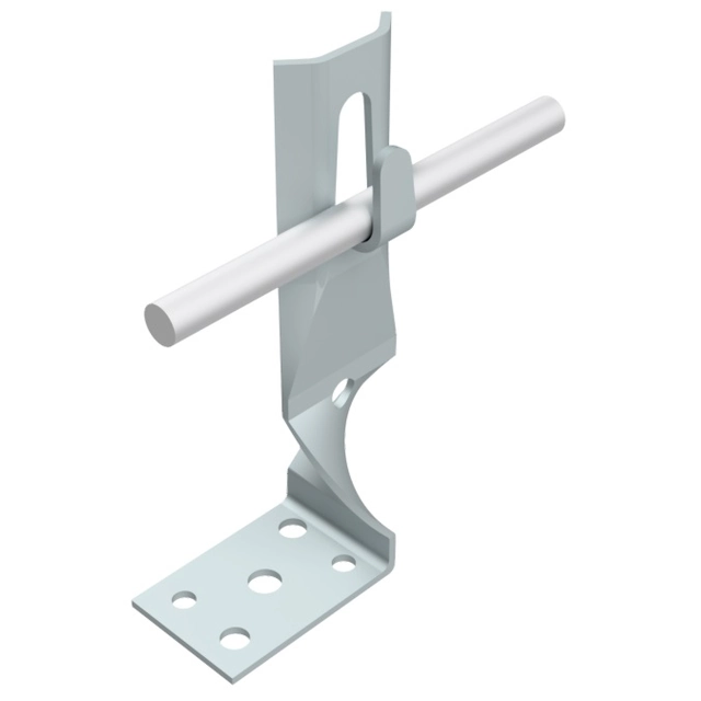 Angle clamp twist clamp h=14cm (galvanized steel) /OC/
