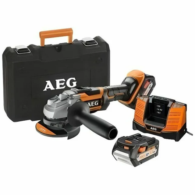 Angle grinder AEG Powertools Bews 18-125bl-502c 18 V 125 mm