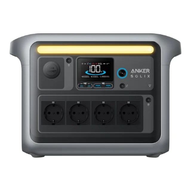 Anker Tragbares Kraftwerk 1056 Wh, 1800W | SOLIX C1000X