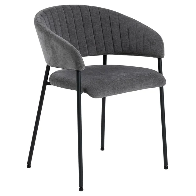 Ann chair grey/black