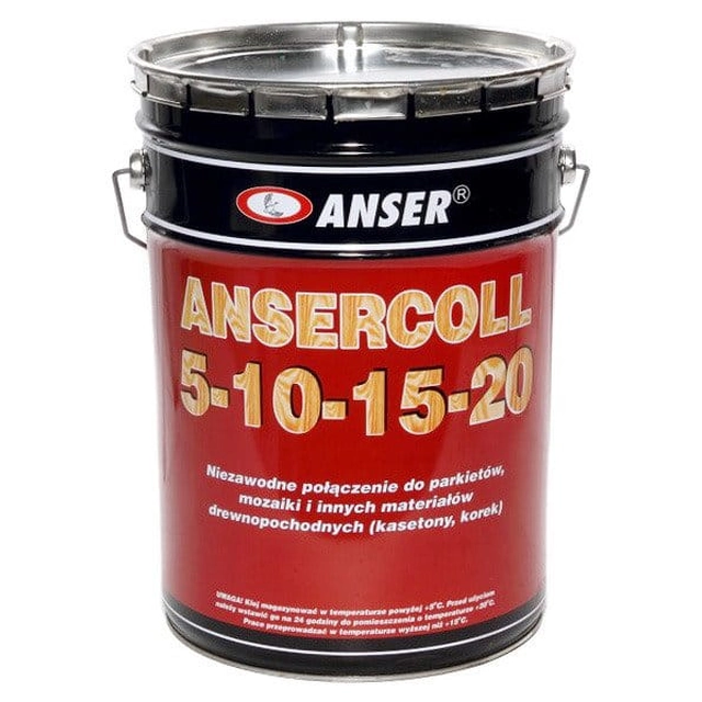 Ansercoll parketlijm 5-10-15-20 1,1kg