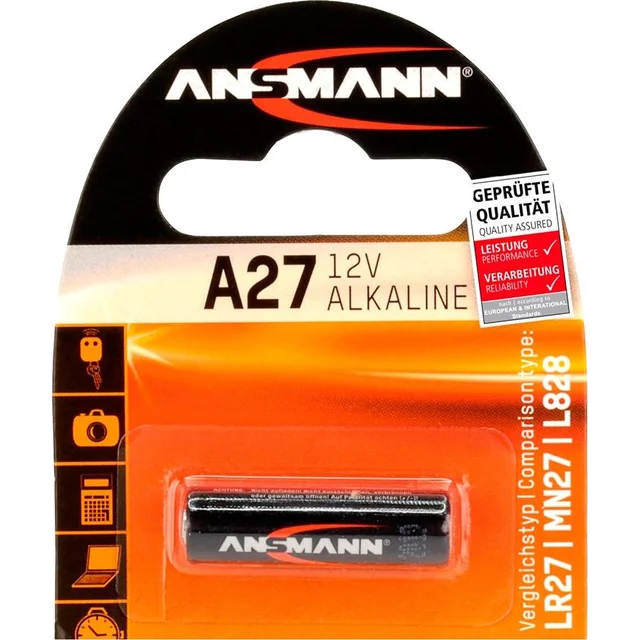 Ansmann Akku A27 10 kpl.