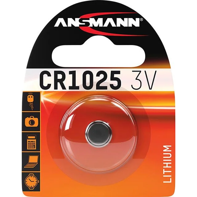 Ansmann Akku CR1025 10 kpl.