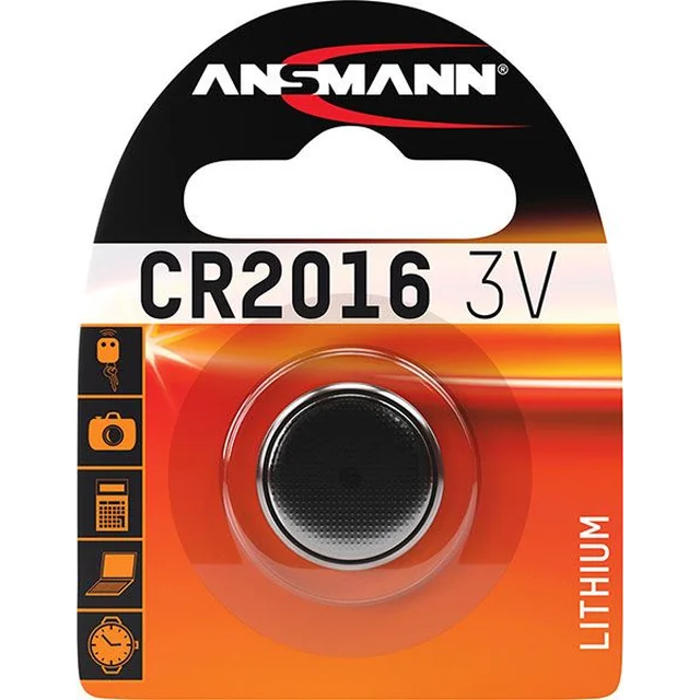 Ansmann Akku CR2016 10 kpl.