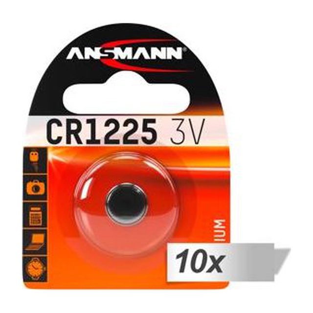 Ansmann baterija CR1225 10 kos.