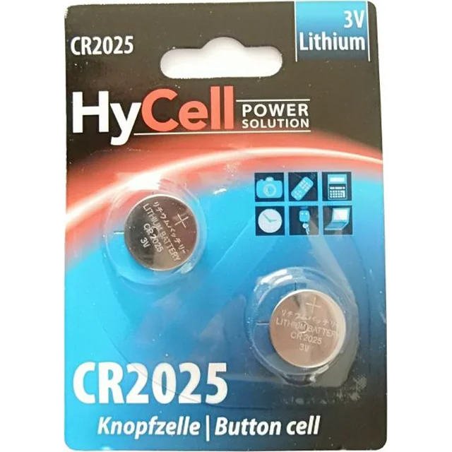 Ansmann HyCell batteri CR2025 2 st.